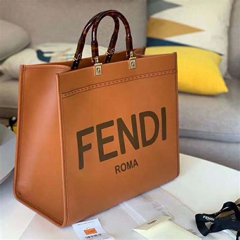 Fendi Roma Leather .